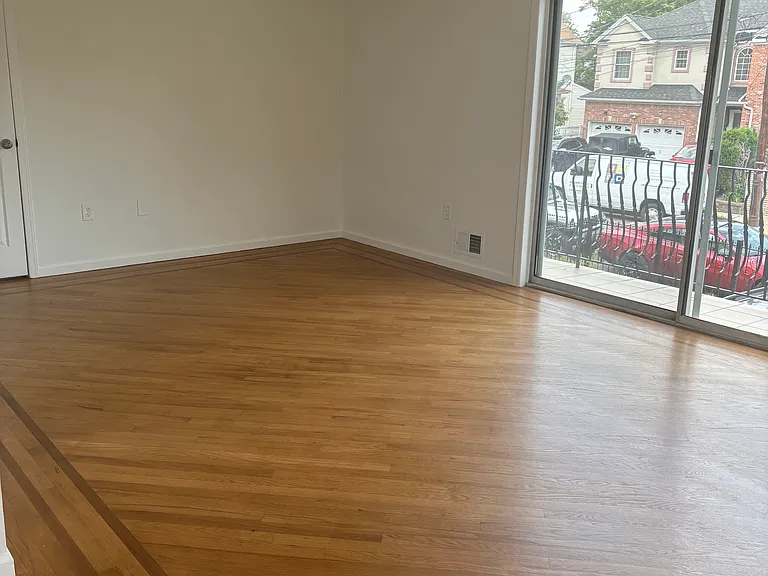 Living room with balcony