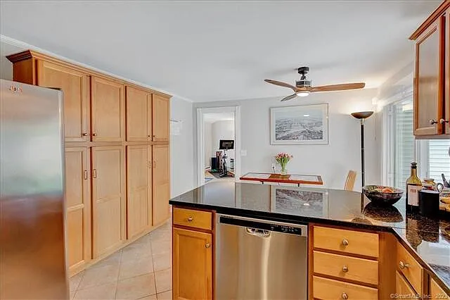 kitchen with ample storage