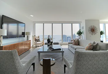 Rented by Extell Marketing Group LLC