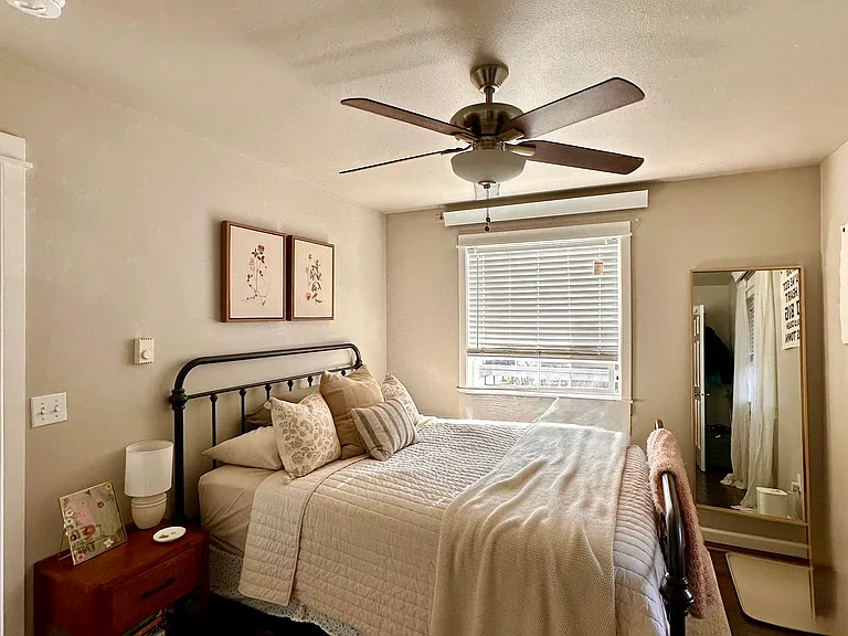 another view of the bedroom