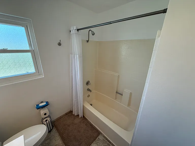 Hallway bathroom
