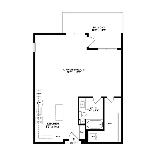 Floor plan S1