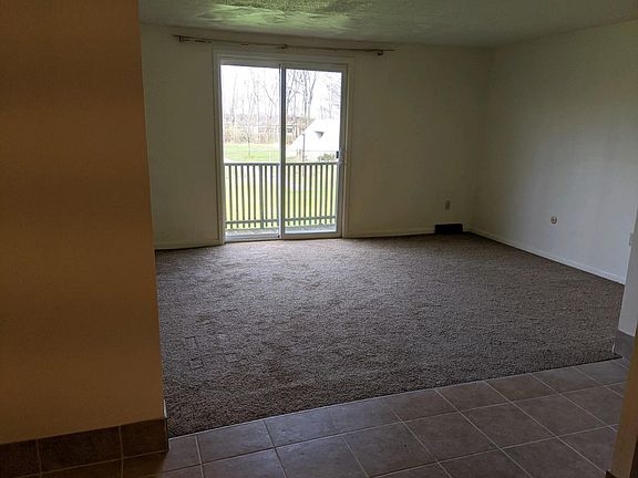 Living room off kitchen