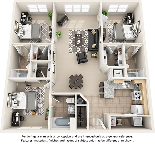 Floor plan Crescent