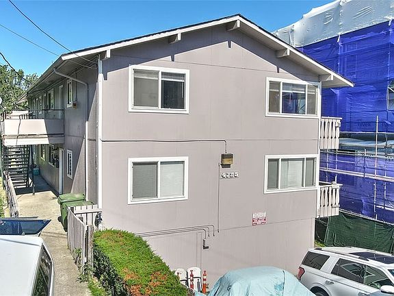 This 4Plex boasts a massive 3805 sq ft of total rental living space, on a 4800 sq ft lot! Zoned NC2-55 for possible future expansion. 