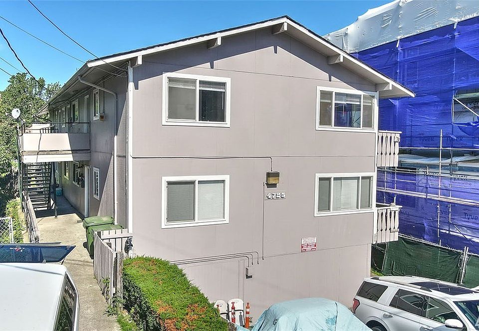 This 4Plex boasts a massive 3805 sq ft of total rental living space, on a 4800 sq ft lot! Zoned NC2-55 for possible future expansion. 