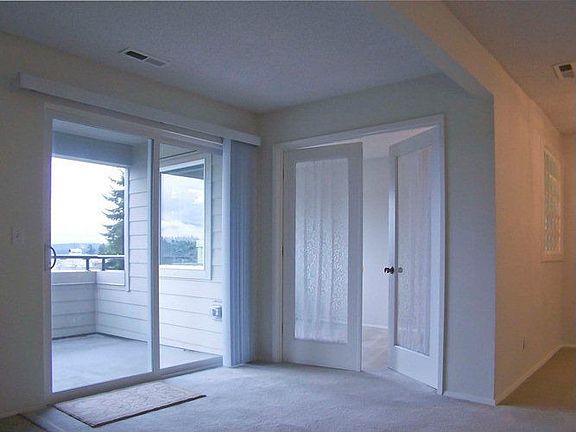 French doors to den off livingroom, more view!