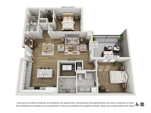 Floor plan B3A