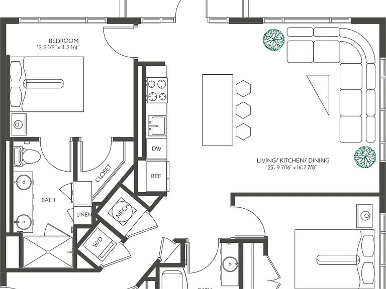 Two Light Luxury Apartments — Photo 66