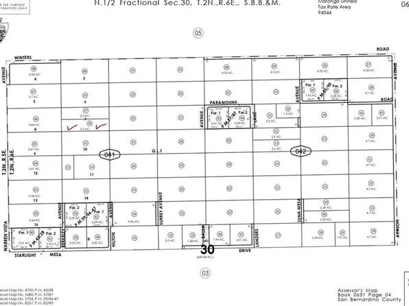 0 Hilton Ave Lot 7, Landers, CA 92285