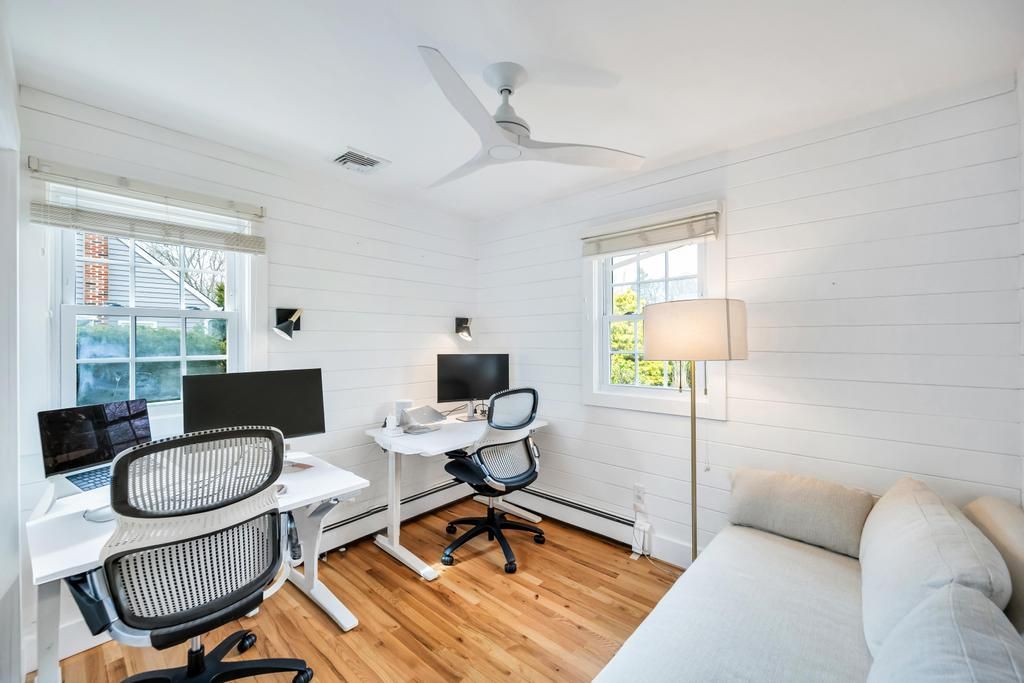  Third bedroom with pull out couch and workspaces