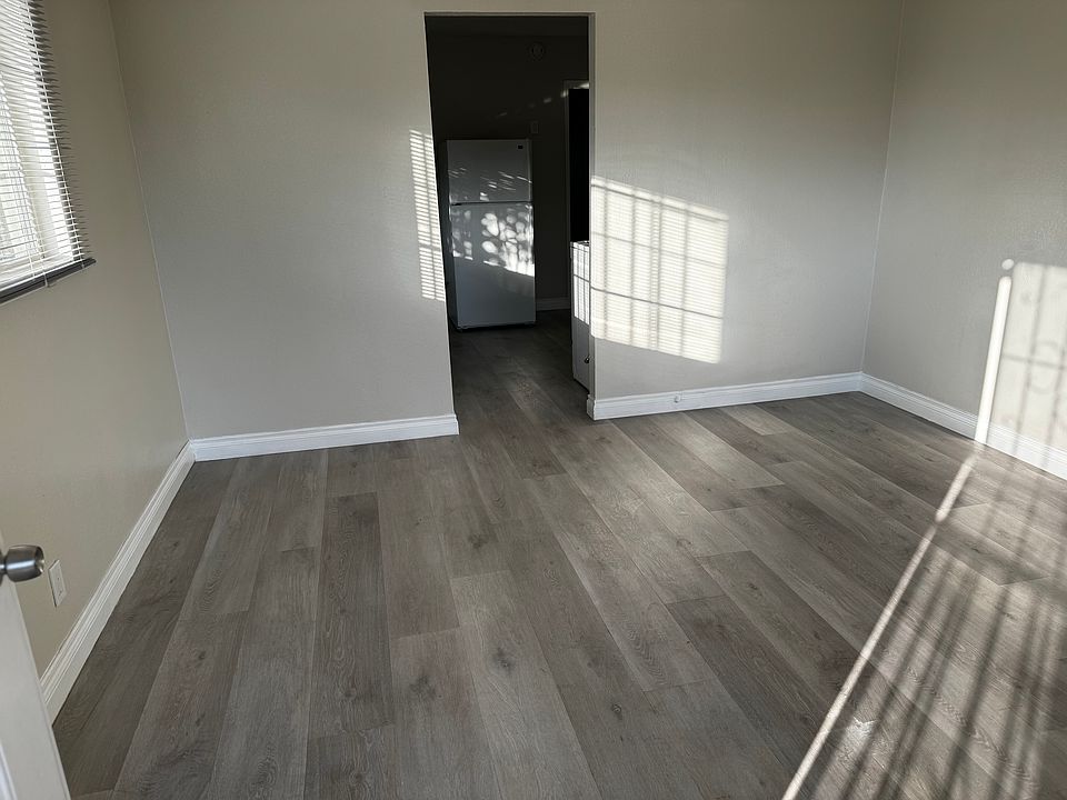 View of living room from front door.