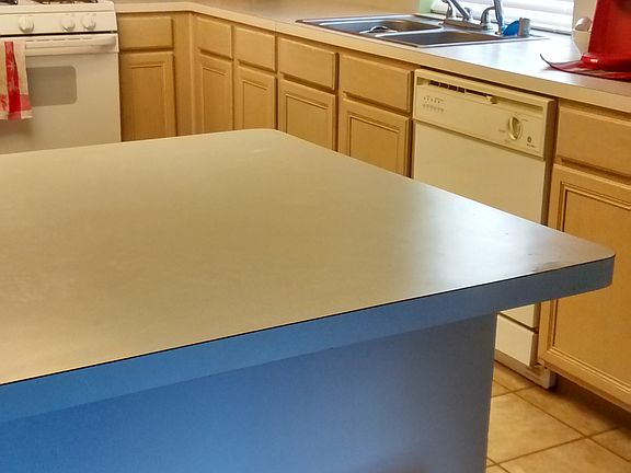 Spacious kitchen.