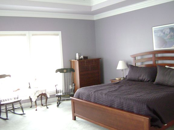 Spacious first floor master.