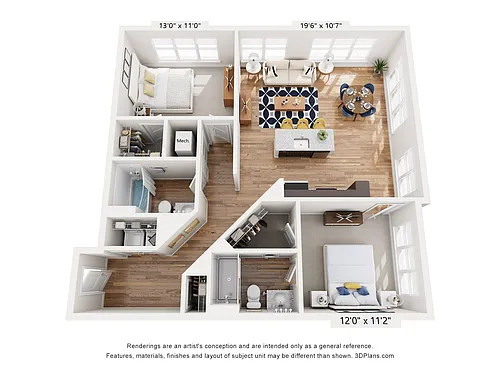 Floor plan Iris East