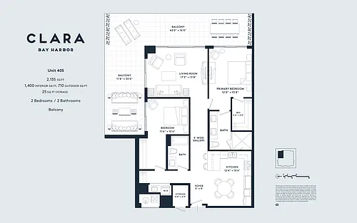 Floor plan 405