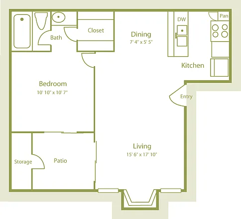 Floor plan Plan A2