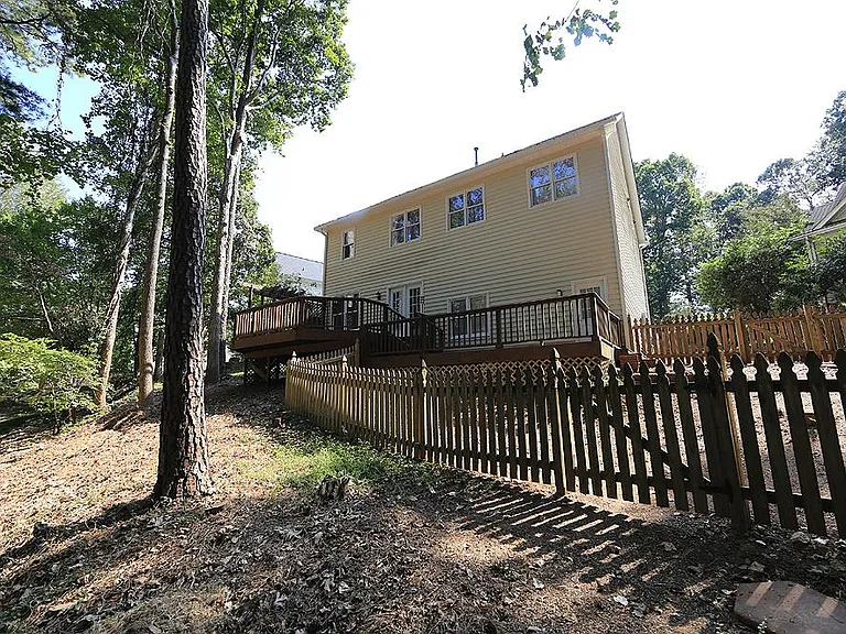 Fenced in yard