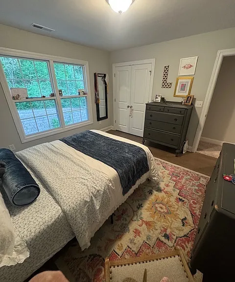 Bedroom 5 upstairs with the best view in the house.