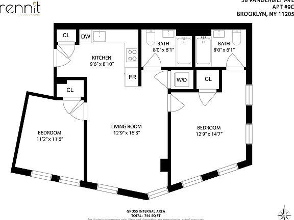 2nd image of 58 Vanderbilt Ave #10C