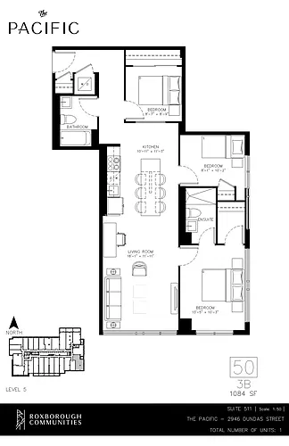 Floor plan 3 Bed 2 Bath