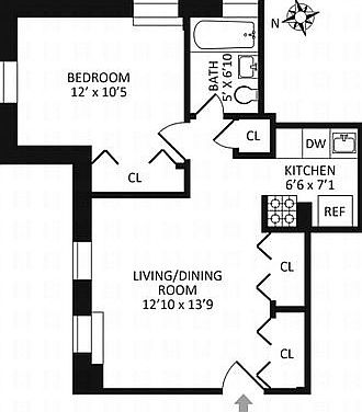 3rd image of 154 W 70th St APT 5G
