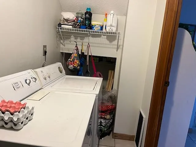 Laundry room (washer and dryer not included)