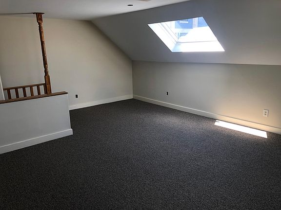 spacious 3rd floor, alternate view with skylight