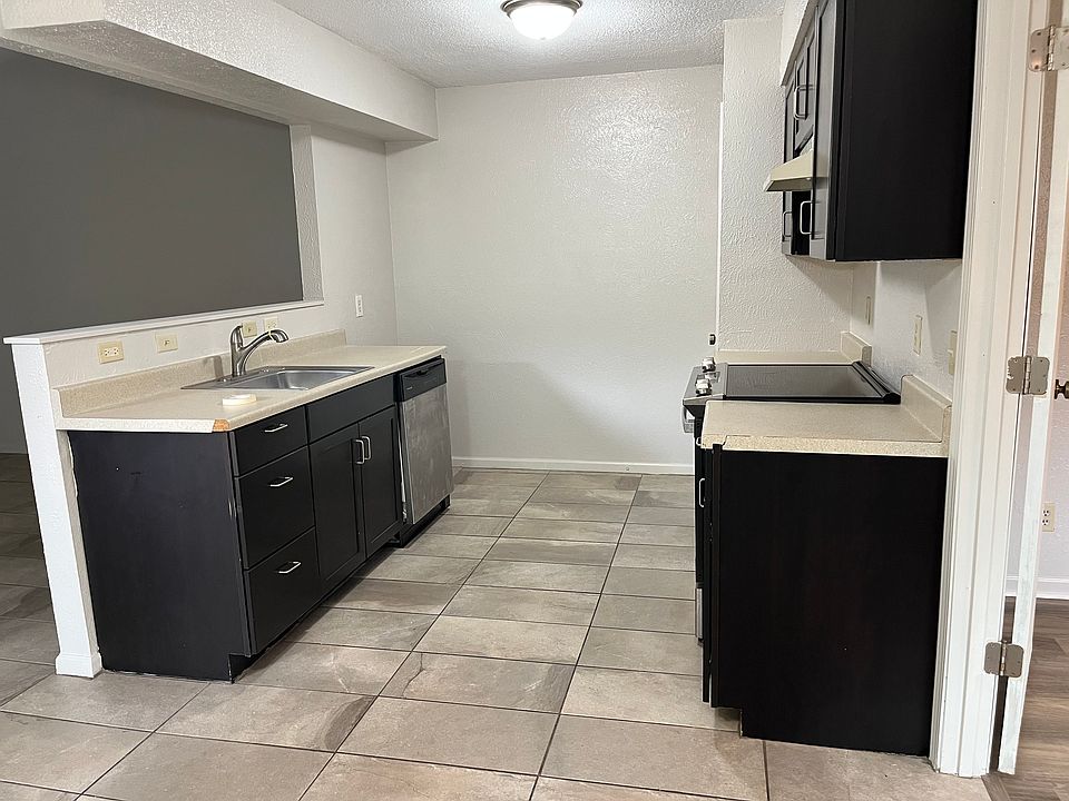 Kitchen looking from dining area