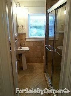 Bathroom w/tile/new fixtures and shower