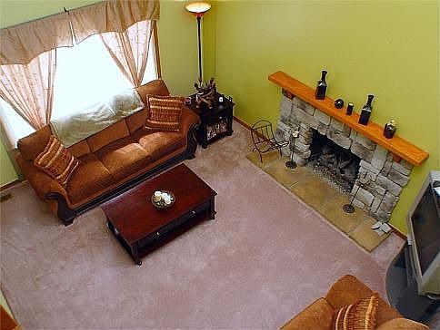 View Down to Family Room