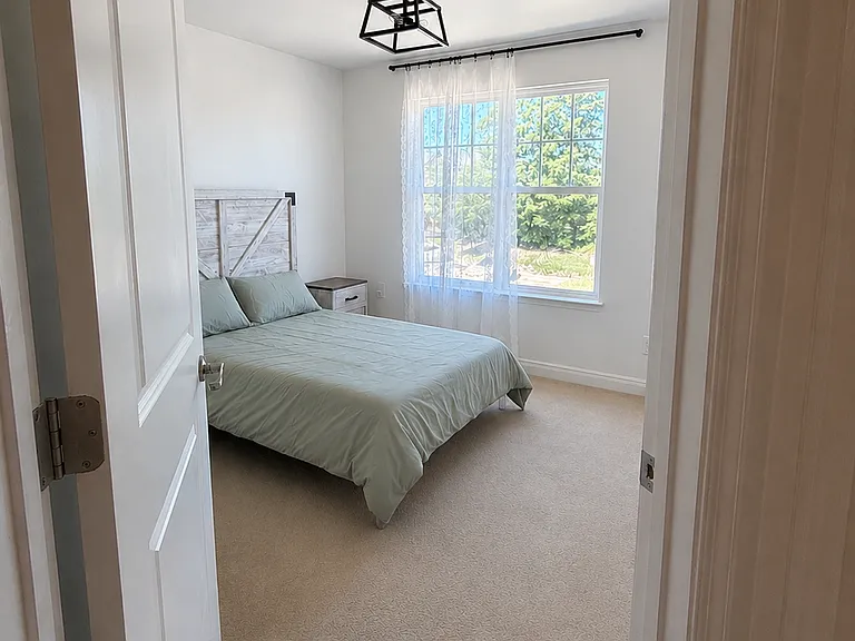 Bedroom 2 _ Spacious Furnished Bedroom with Large Closet