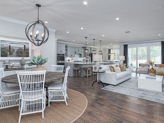 Open floorplan for entertaining