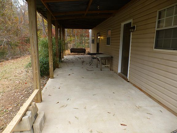 Large patio