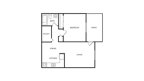 Floor plan The Walnut
