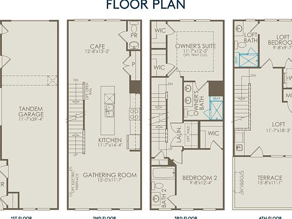 Home Design Layout with Structural Options