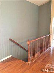 Open staircase to lower level