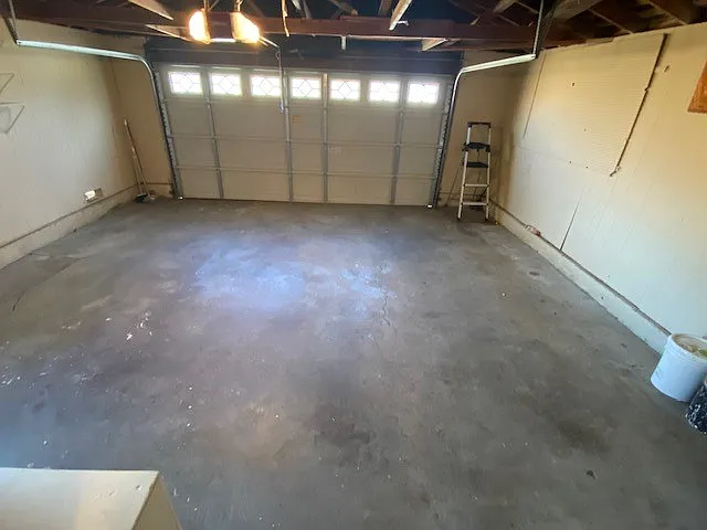 Two car garage