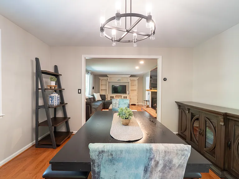 Dining Room facing Living Room