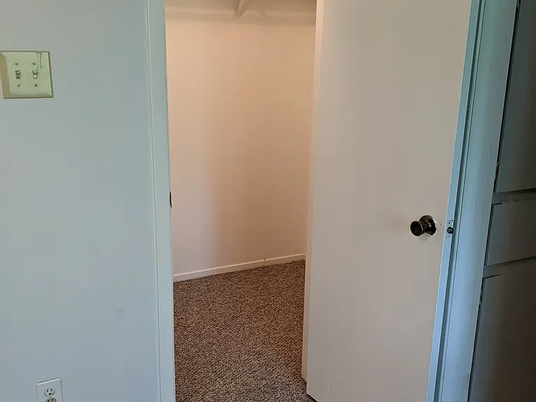 Master bedroom walk in closet