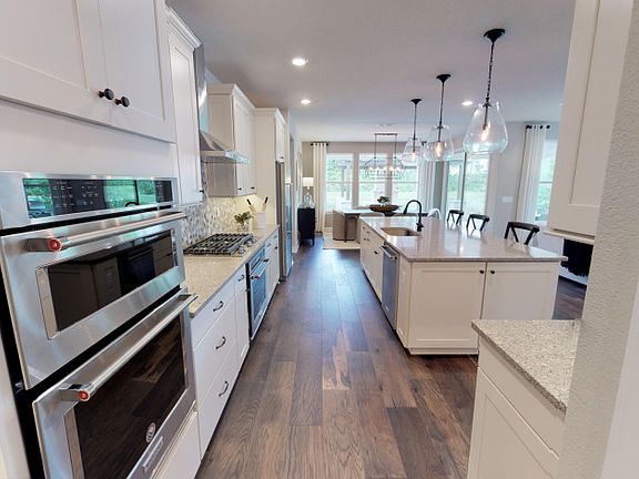 Gourmet Kitchen with Stainless Steel Appliances