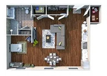 Floor plan Studio