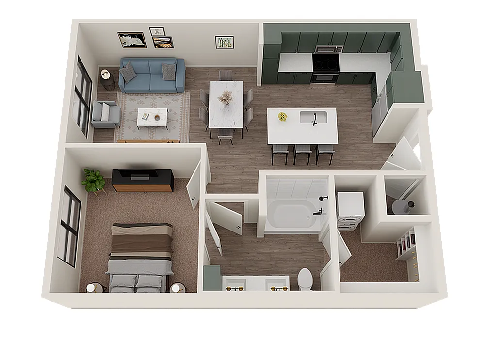 Floor plan A1