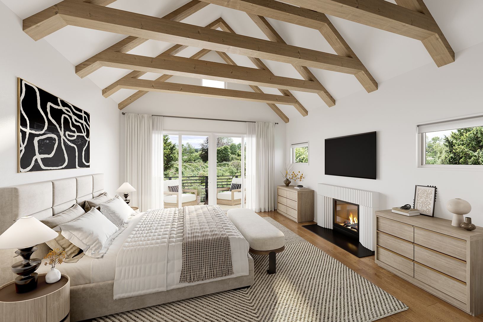  Rendering- Primary Bed Room