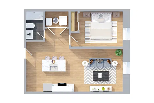 Floor plan 505