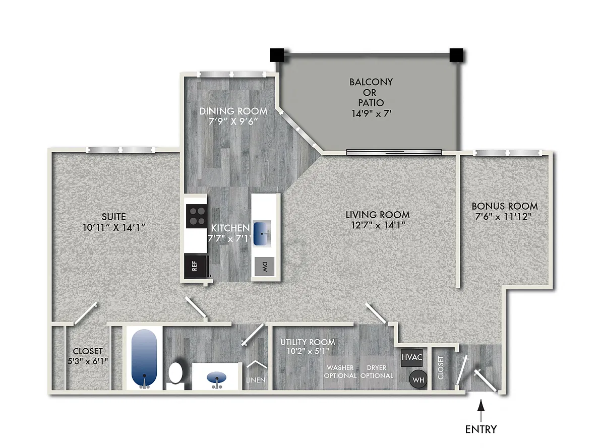 Floor plan Harbour