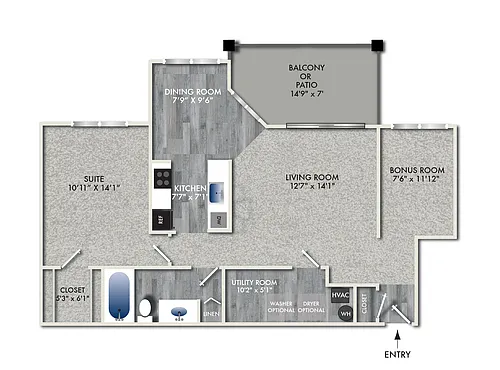 Floor plan Harbour