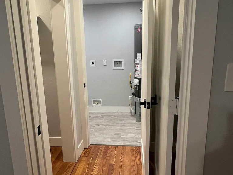 Hall to BR #3 closet and laundry
