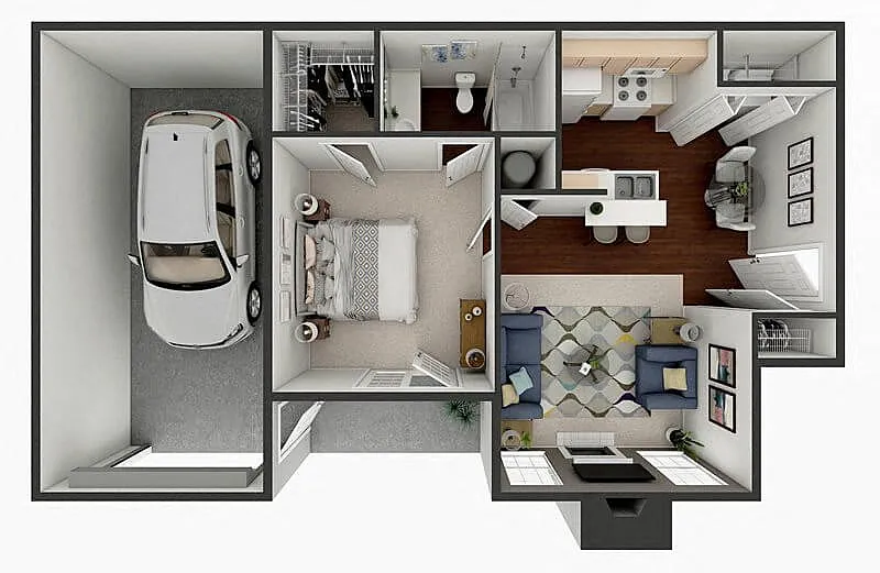 Floor plan The Trinity