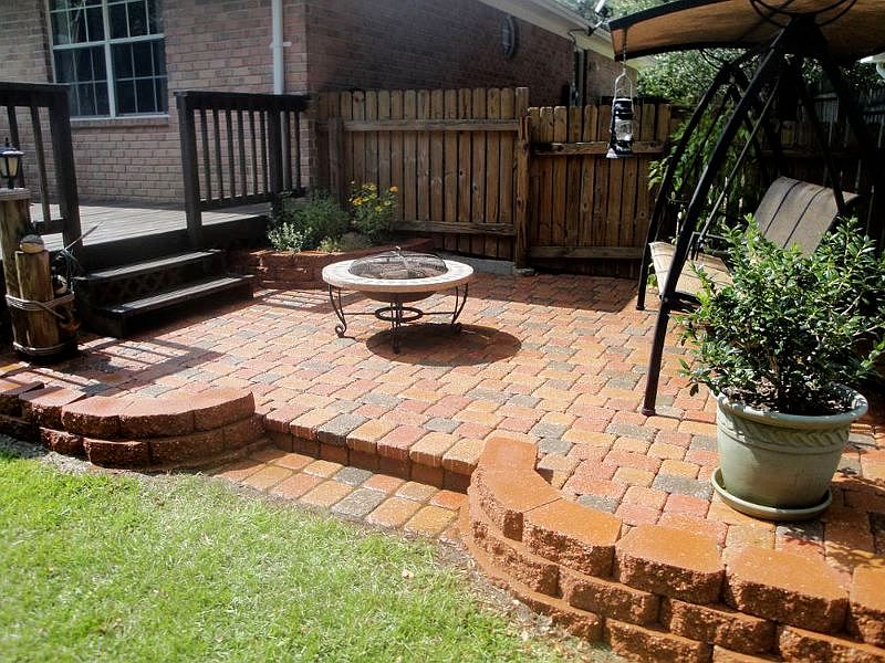 Brick Paver Patio